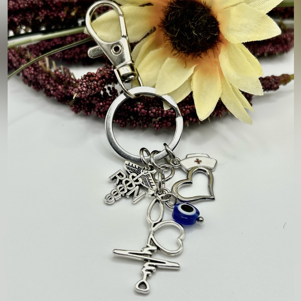 Evil Eye 🧿 Nurse Keychain